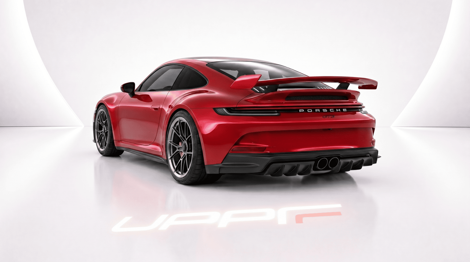 Cobia Ruby on Red Car