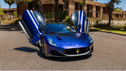 purple and blue PPF